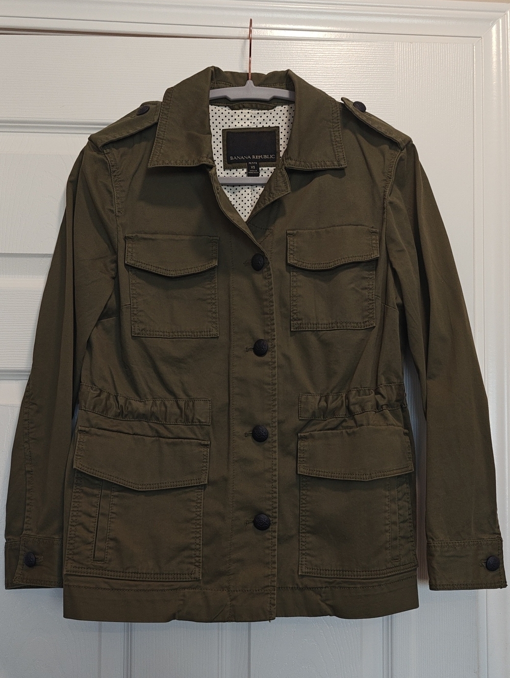 Banana Republic Olive Green Utility Jacket